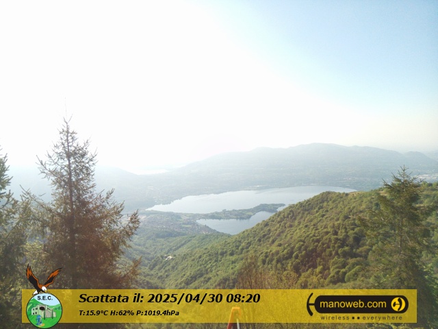 webcam lago oggiono suello